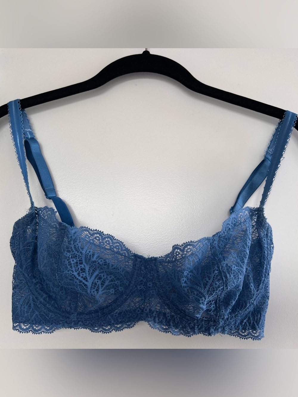 Journals Blue Lace Balconette Bra
